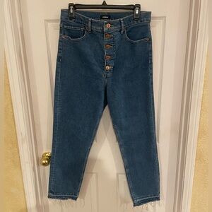 Express Mom Super High Rise Jean